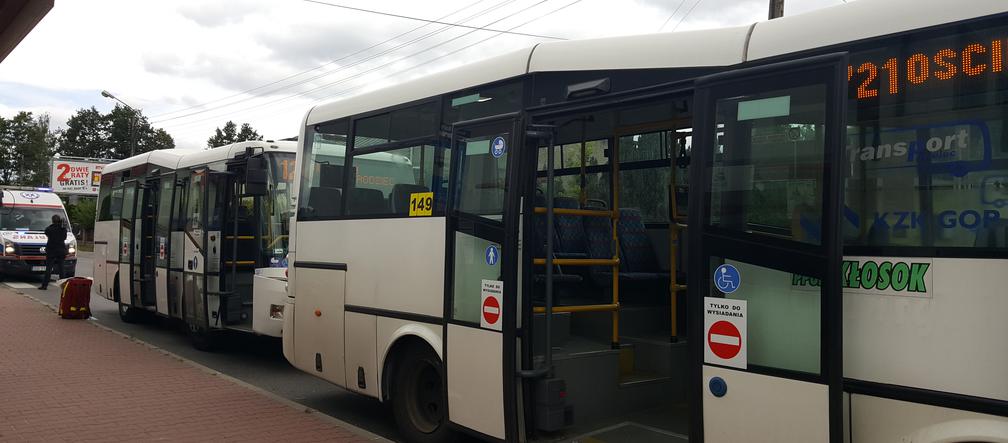 Poważny wypadek w Będzinie: Zderzyły się dwa autobusy miejskie, są ranni! [ZDJĘCIA]