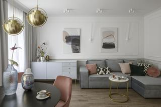 54-metrowe mieszkanie w Krakowie. Jest luksusowe i stylowe