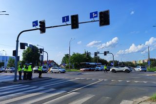 Mazowieccy policjanci rywalizowali o to kto najlepiej kieruje ruchem