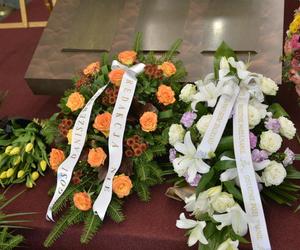   Pogrzeb żony Jerzego Urbana Małgorzaty Daniszewskiej
