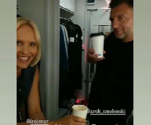 M jak miłość poza planem. Dorota (Iwona Rejzner), Bartek (Arkadiusz Smoleński)