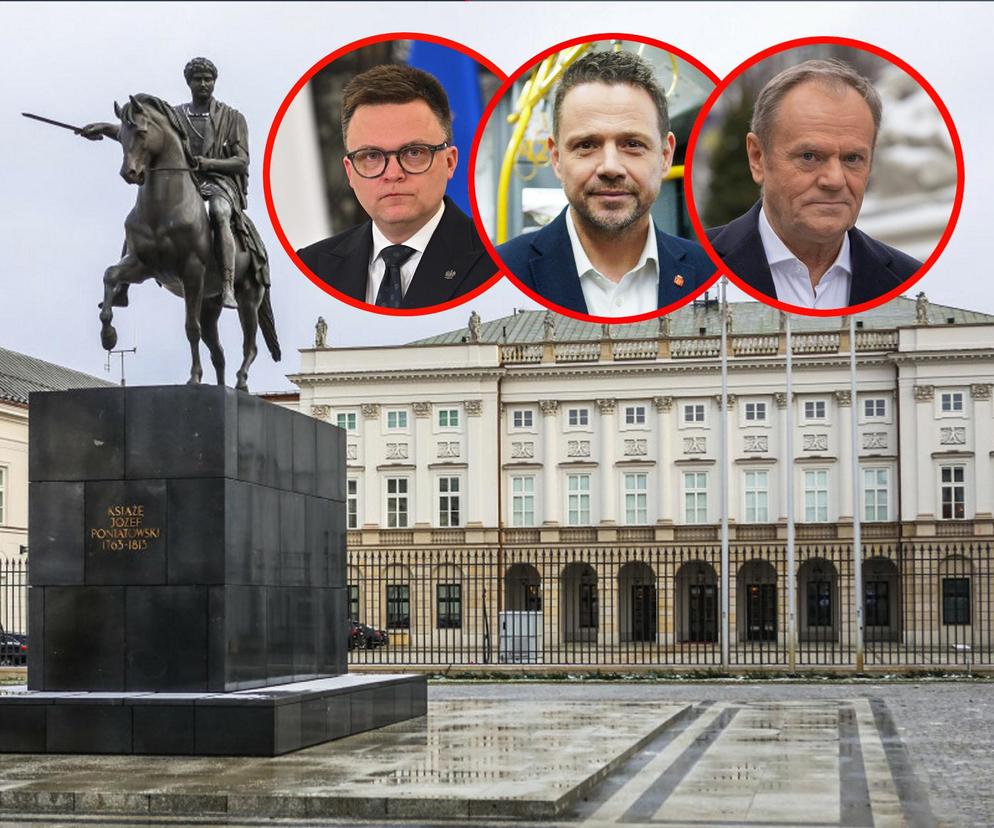 Hołownia, Trzaskowski i Tusk