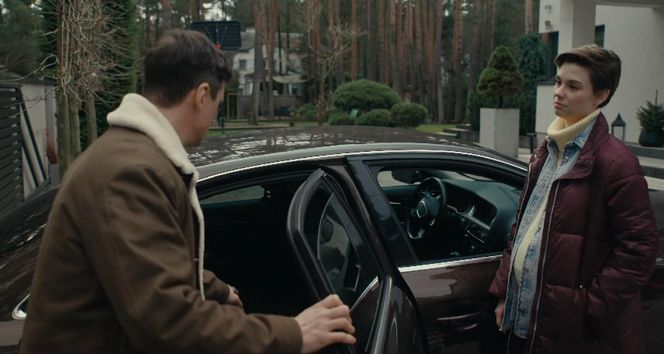 Na dobre i na złe odc. 957. Krzysztof Radwan (Mateusz Damięcki), Blanka (Pola Gonciarz)