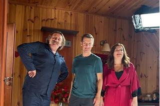 M jak miłość odc. 1828 na planie nowy sezon. Paweł (Rafał Mroczek),stryj Jędrzej Gutowski (Piotr Majerczyk), Haneczka (Elżbieta Firek)