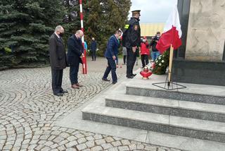 Grudziądz - Odsłoniętą pamiątkową tablicę 