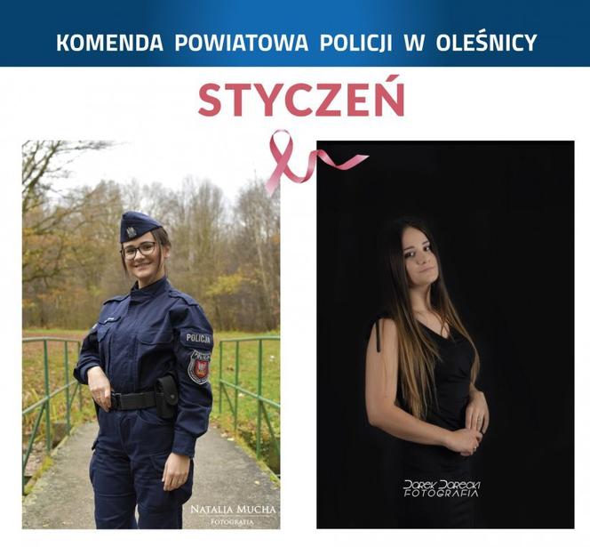 Piękne policjantki z Oleśnicy pozowały do kalendarza