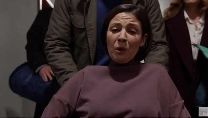 Pierwsza miłość odc. 4019. Kinga (Aleksandra Zienkiewicz), Janek (Maciej Mikołajczyk)