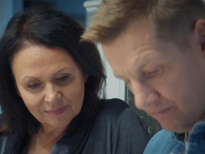 M jak miłość, odcinek 1848: Marysia (Małgorzata Pieńkowska), Paweł (Rafał Mroczek) 