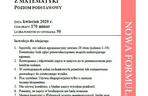 Matura próbna 2020 matematyka