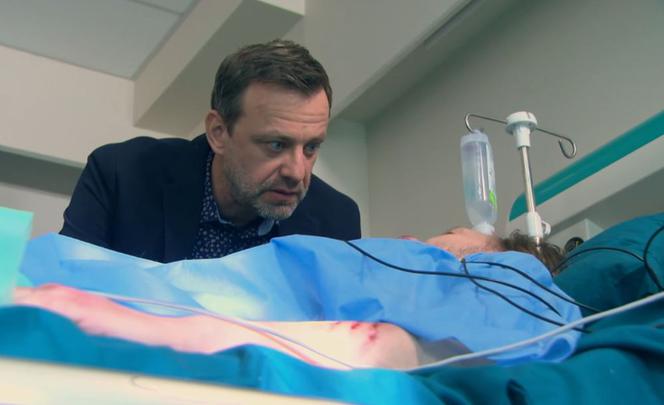 Na Wspólnej odc. 3307. Krzysztof Smolny (Łukasz Konopka), Jacek Ryszka (Przemysław Sejmicki)