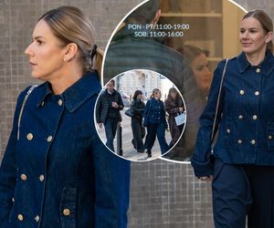 Pierwsza dama w eleganckim butiku