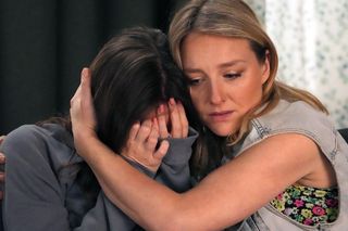 	Barwy szczęścia odc. 3127: Madzia (Natalia Sierzputkowska), Grażyna (Kinga Suchan)