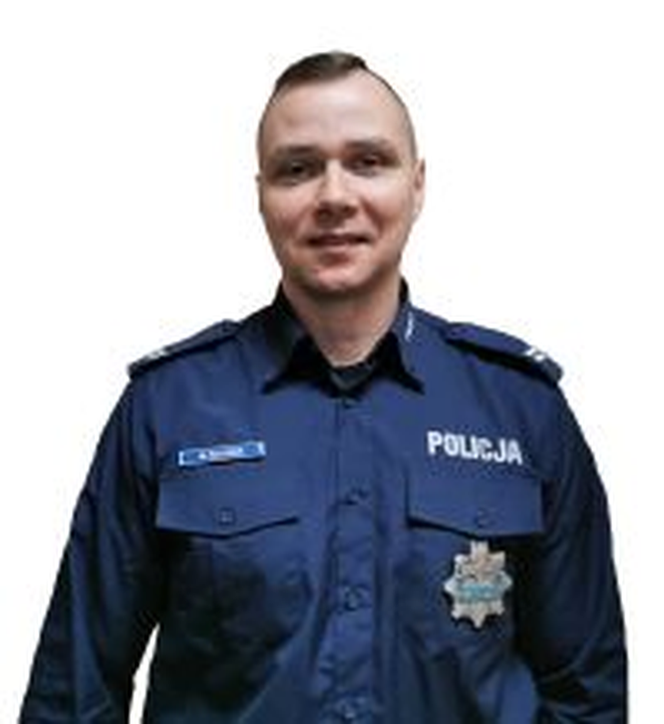  starszy sierżant Mariusz Kulesza (KOMISARIAT POLICJI I W BIAŁYMSTOKU)
