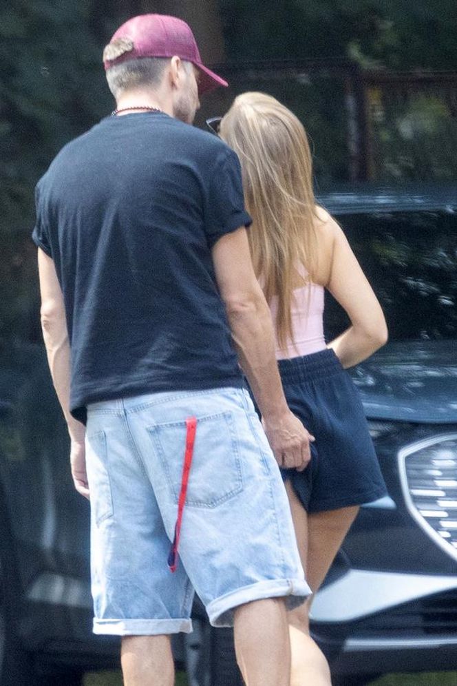 Agnieszka Kaczorowska i Marcin Rogacewicz wybrali się na rowery 