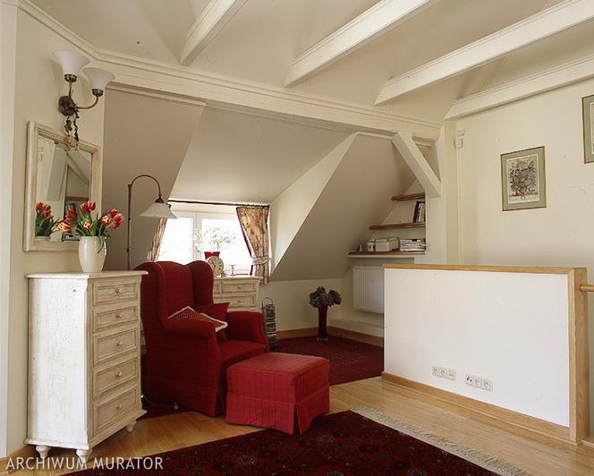 Salonik na poddaszu