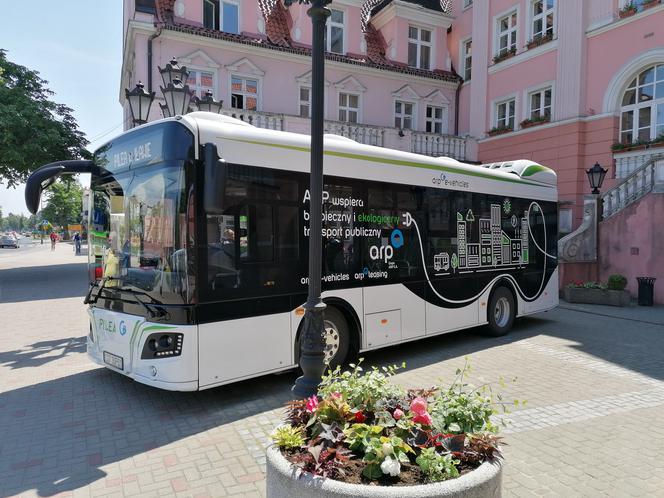 Test autobusu elektrycznego PILEA w Iławie