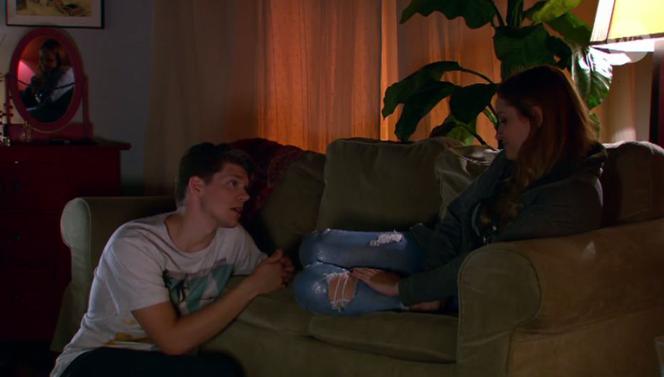 Na Wspólnej odc. 2787. Sandra (Michalina Robakiewicz), Michel (Mariusz Ochociński)