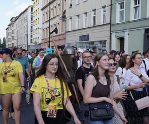 Igry 2024. Barwny korowód studentów przeszedł ulicami Gliwic