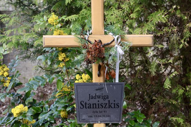 Tak wygląda grób prof. Staniszkis rok po jej śmierci 