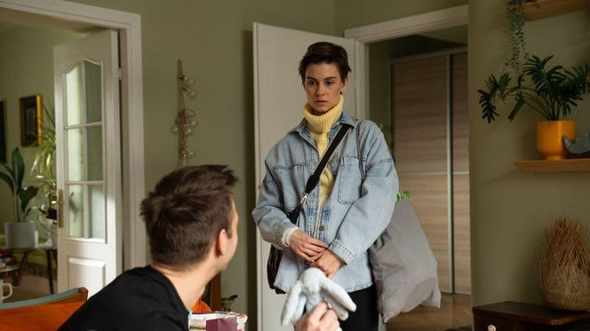 Na dobre i na złe odc. 957. Blanka (Pola Gonciarz), Mario Milewski (Marcin Korcz)