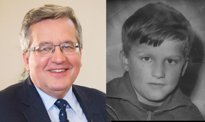 Bronisław Komorowski dzieciństwo