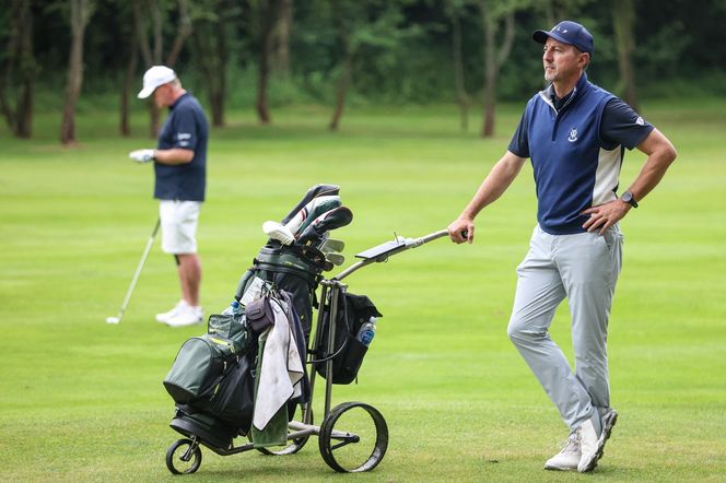 Jerzy Dudek na polu golfowym