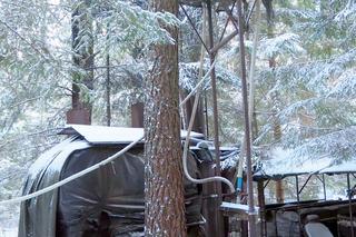 Żednia. KAS zlikwidowała leśną bimbrownię