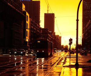 Burza i tęcza w Warszawie (30.10.2025)