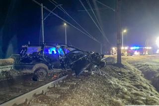 Wypadek na przejeździe kolejowym między Boguszycami i Dąbrową