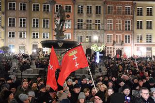 Wiec przeciwko nienawiści i przemocy w Gdańsku