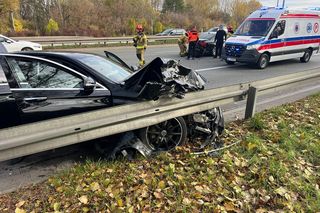 Kluczowa droga w Warszawie zablokowana. Poważny wypadek na Wisłostradzie