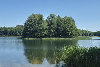 To jedno z największych jezior w Olsztynie. Kusi turystów piaszczystymi plażami