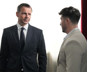 Barwy szczęścia odc. 3258. Justin (Jasper Sołtysiewicz), Bruno (Lesław Żurek)