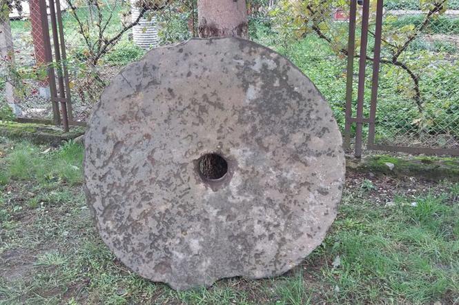 Kamień młyński w Cedyni