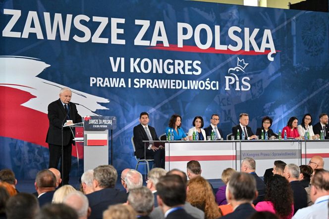 W kongresie PiS wzięlu udział czołowi politycy partii