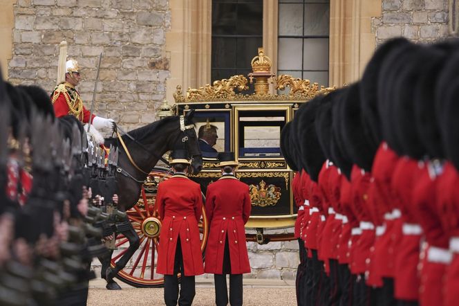 Donald Trump w Wielkiej Brytanii, spotkanie z królem Karolem III