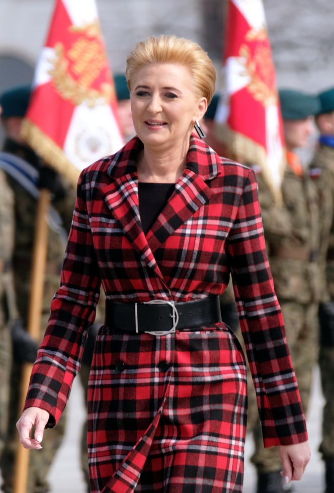 Jesienne stylizacje pierwszych dam