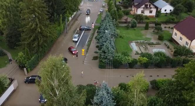 Gwałtowne burze zaatakowały na Podkarpaciu