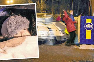 2-letni Bartuś z Kołobrzegu autem taty rozjechał kobietę. Słodki i szybki maluch za kółkiem SZCZEGÓŁY