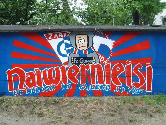 Najładniejsze kibicowskie murale na Śląsku