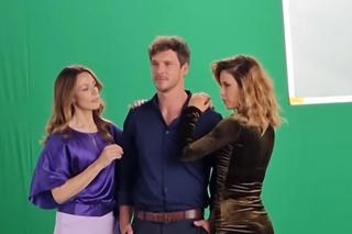 	M jak miłość nowa czołówka po wakacjach 2024. Marcin (Mikołaj Roznerski), Kama (Michalina Sosna), Magdalena Turczeniewicz