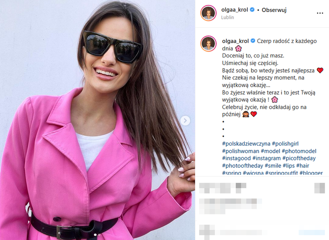Olga Król z "Top model" przeszła metamorfozę