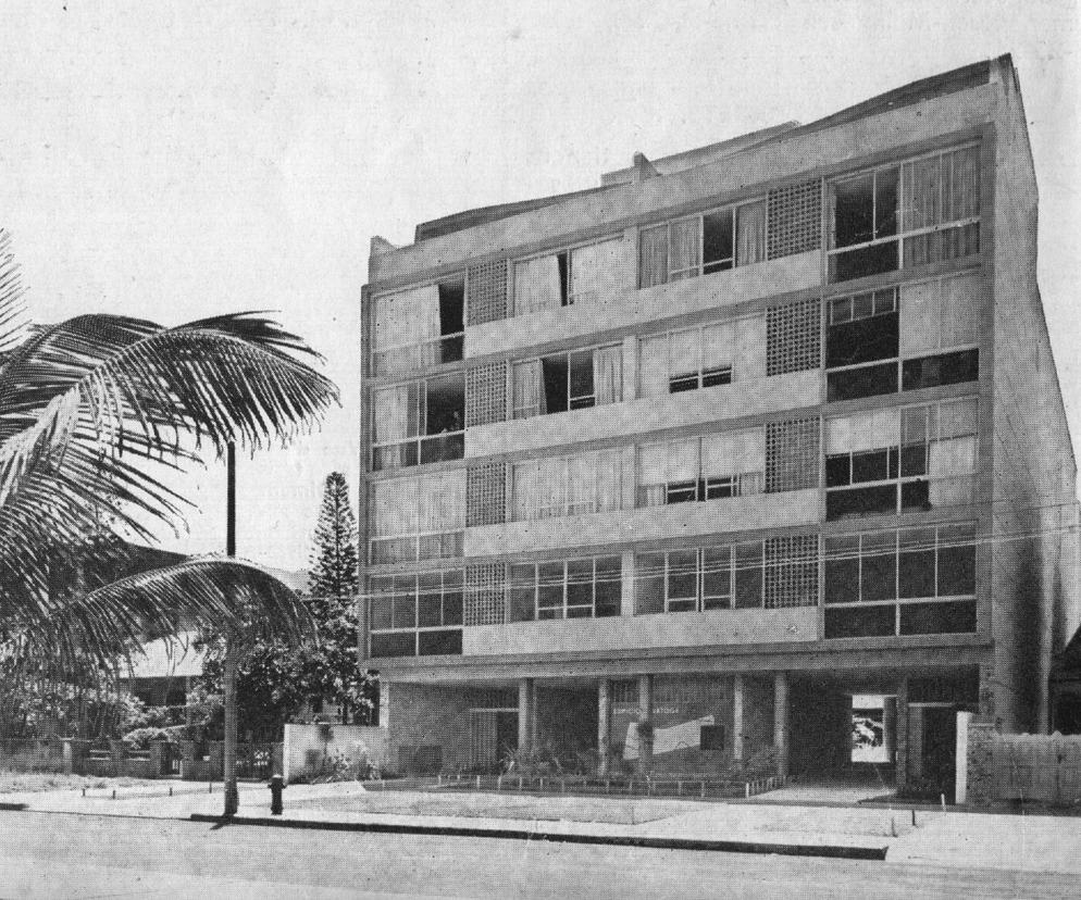Lucjan Korngold, Edificio Saratoga, Rio de Janeiro, 1957; materiały prasowe Agencji Rozwoju Gdyni