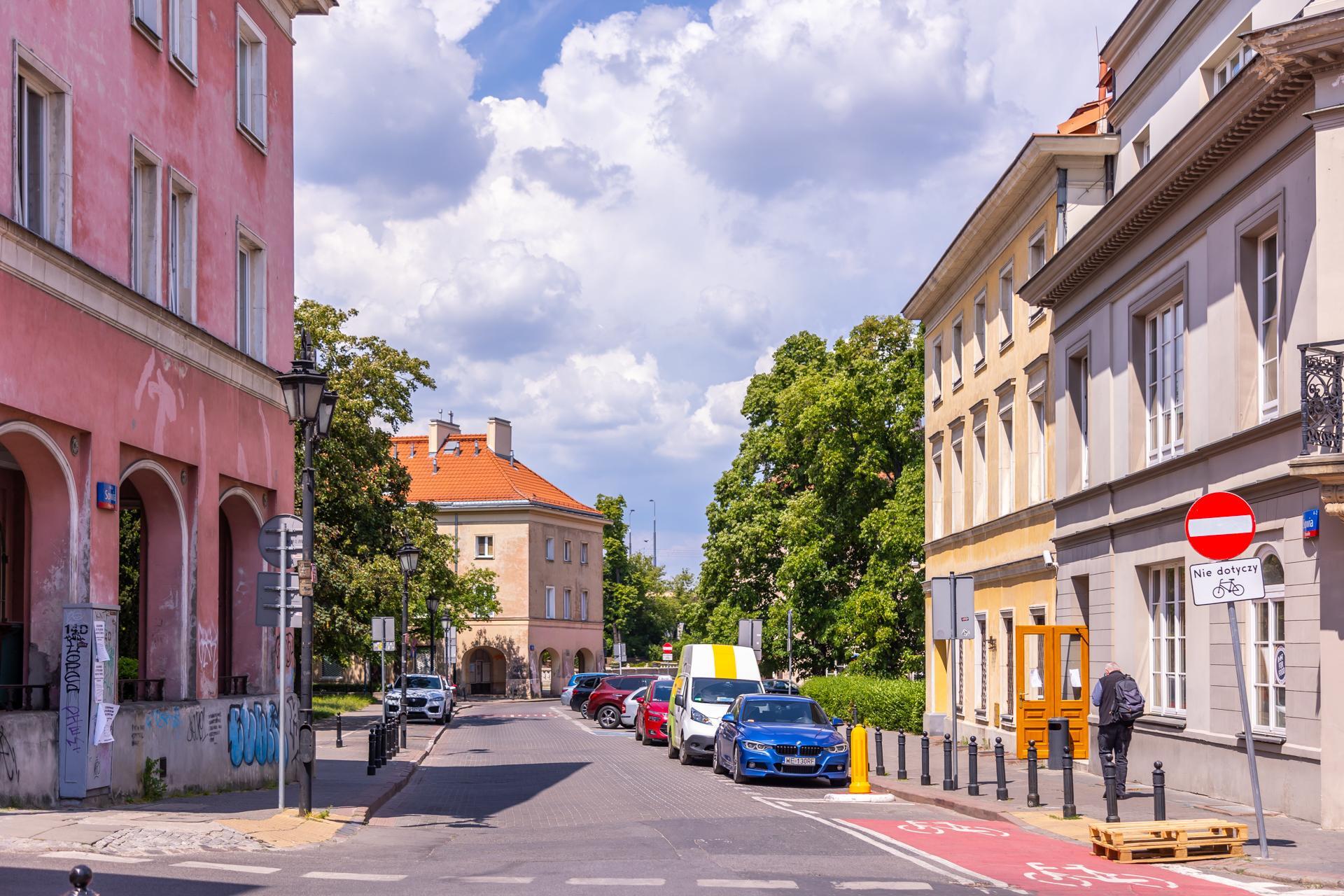 Mariensztat w Warszawie - zdjęcia. Niewykorzystany potencjał w centrum miasta