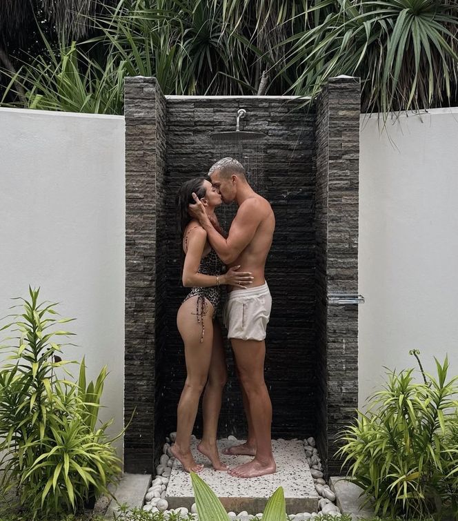 Arkadiusz Reca z żoną 