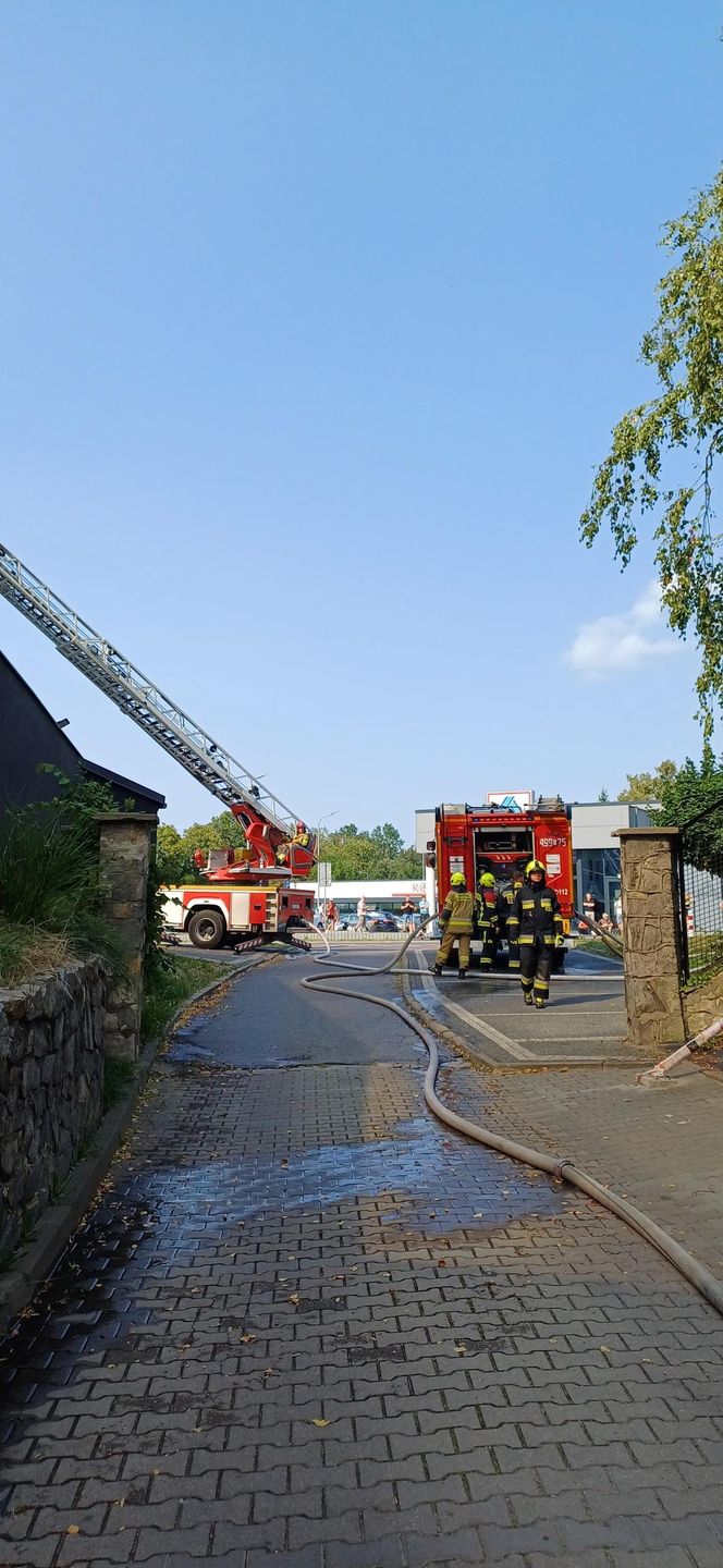 Pożar hotelu Senator w Starachowicach