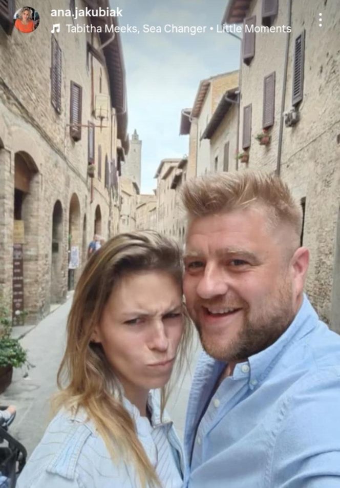 Tomasz Jakubiak z żoną