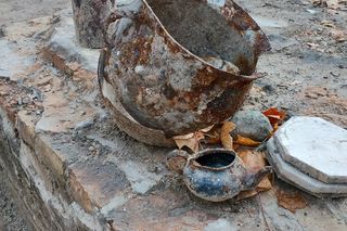 Pozostałości po Fabryce Czekolady Venus w Warszawie