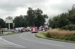 Chełm Śląski: Poważny wypadek na DW934. Rannych zostało pięć osób, w tym jedno dziecko [ZDJĘCIA]