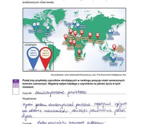 Matura próbna 2024 - geografia